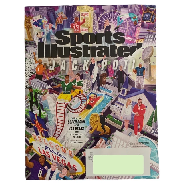 SPORTS ILLUSTRATED MAGAZINE February 2024 Why The Super Bowl And Las