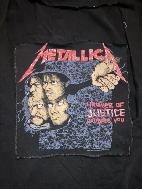 Vintage Metallica And Pantera Concert T Shirt Remnants