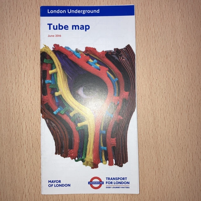 LONDON. UNDERGROUND MAP. (. june. 2016. ) 2.50 PicClick