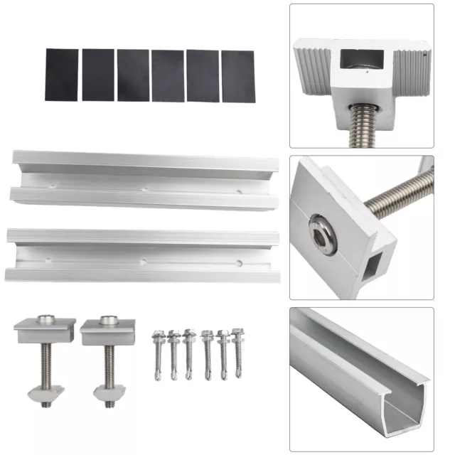 Durable Aluminium Bracket for Solar Panels Long lasting & Easy to Maintain