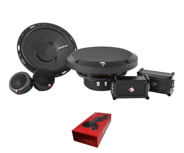 ROCKFORD FOSGATE P165SE 6.5" Punch Series 2Way Component Car Speaker