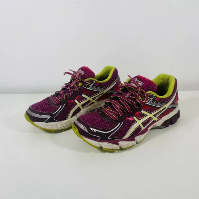 ASICS RUNNING GYM TRAINERS GT 1000 Duomax IGS Size 5 SPEVA Pink