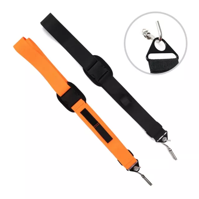 Stand Up Paddle Board sangles suspendues longueur réglable 58 96 cm noir orange