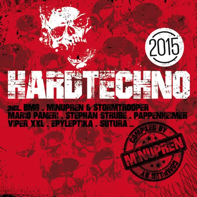 CD Hardtechno 2015 D'Artistes Divers 2CDs