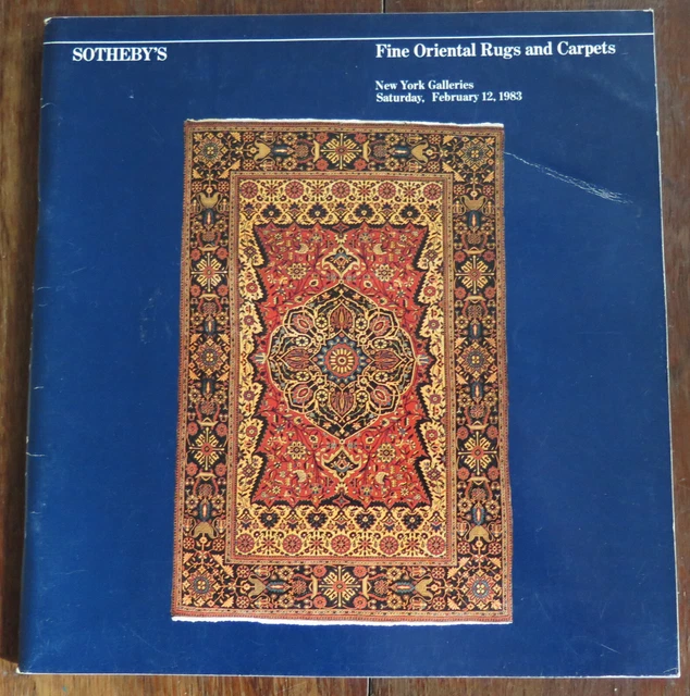 SOTHEBY’S AUCTION CATALOG sale 5006. February 12, 1983. Fine Oriental