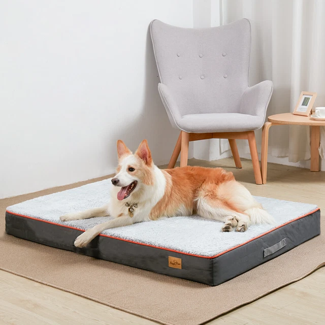 7 Size Extra Large Orthopedic Dog Bed Big Dog Sleeping Bed Pet Crate Mattress XL