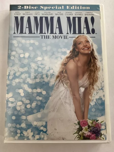 Mamma Mia (DVD, 2009, 2-Disc Set, Special Edition) Meryl Streep, Pierce Brosnan