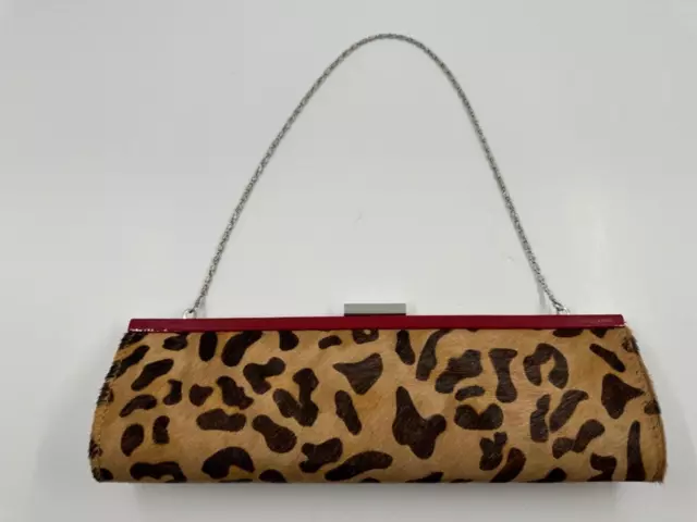 Faith leopard shop print bag
