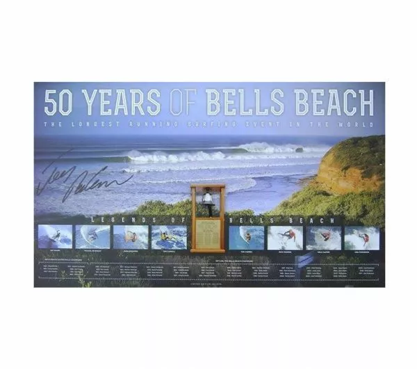 50 Years Bells Beach Hand Signed Joel Parkinson Surfing Limited Edition Print