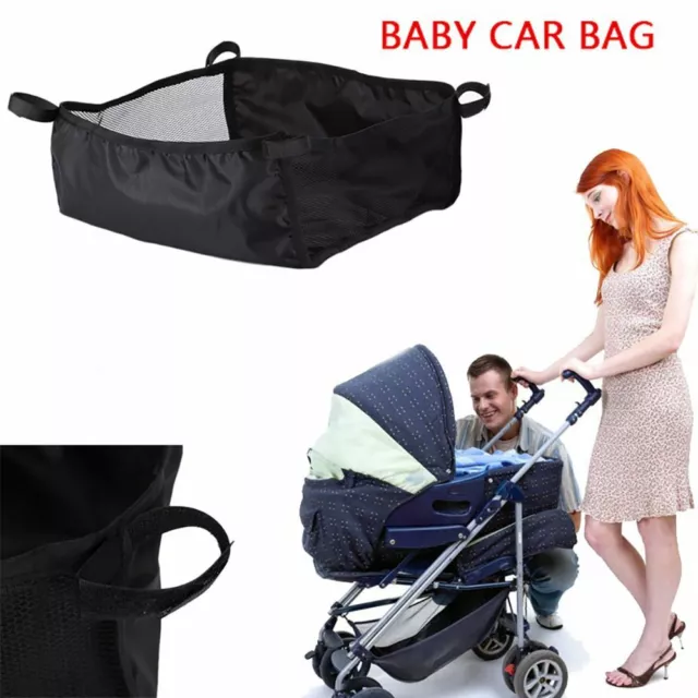 Baby Pram Universal Bottom Basket Storage Bag for Pushchair Stroller Buggy Bags