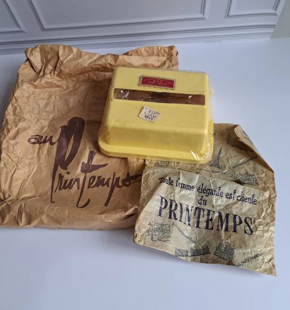 Ancien Papier Toilette Marron