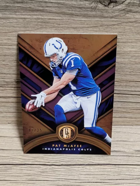 2019 Panini Gold Standard #120 Pat Mcafee #'d 7/25 Rare SSP ESPN WWE