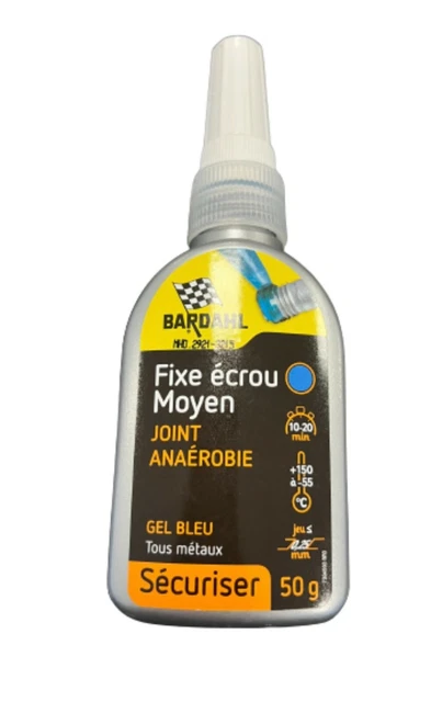 Bardahl 49909 Fixe Ecrou Moyen Joint Anaerobie 50G