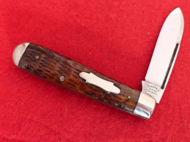 Electric Cutlery Walden USA 1910-1920 swell end bone knife