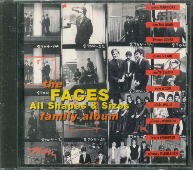THE FACES "All Shapes & Sizes Family Album" Best Of CD-Album