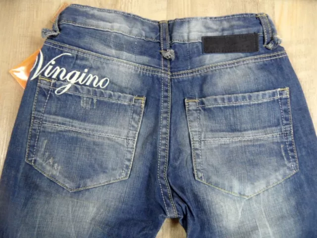 VINGINO cool 3/4 jeans PELAGIA Boyfriend short taille 7/122 NEUF 3