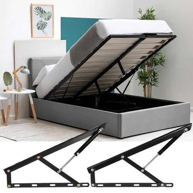 PNEUMATIC STORAGE BED Lift Mechanism Heavy Duty Gas Spring Bed Storage