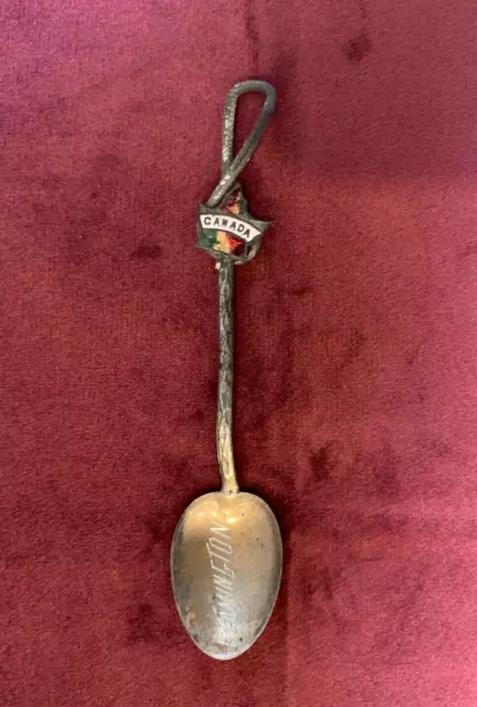 Souvenir Leamington Ontario Canada Vintage Spoon