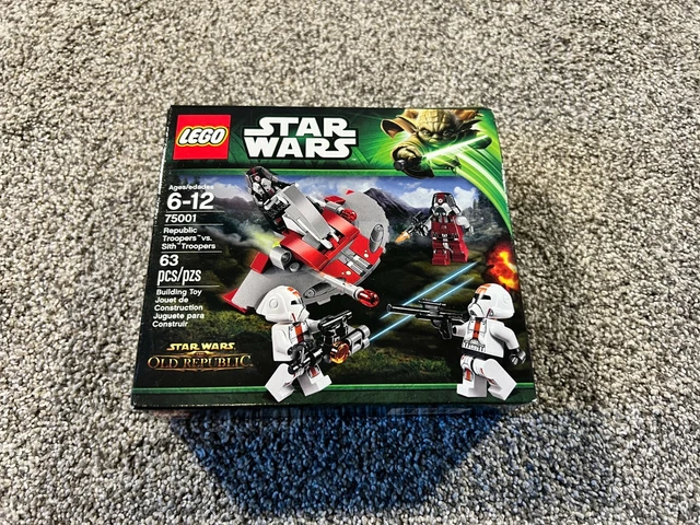 LEGO STAR WARS - Republic Troopers vs Sith Troopers (75001) - NSIB ...