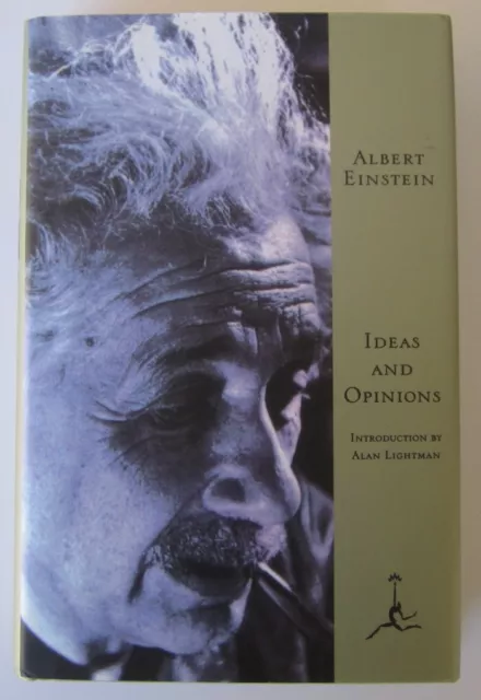 Ideas and Opinions Albert Einstein (HC) Modern Library