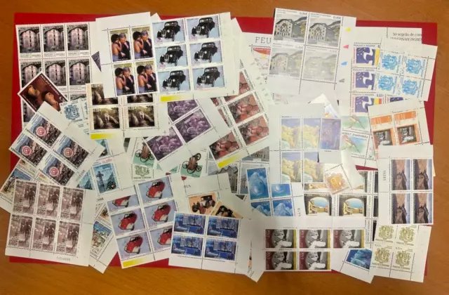 Ta11-Lots De Timbres Faciale-Euros-Pour Affranchir-Départ D'andorre-V.f 135€