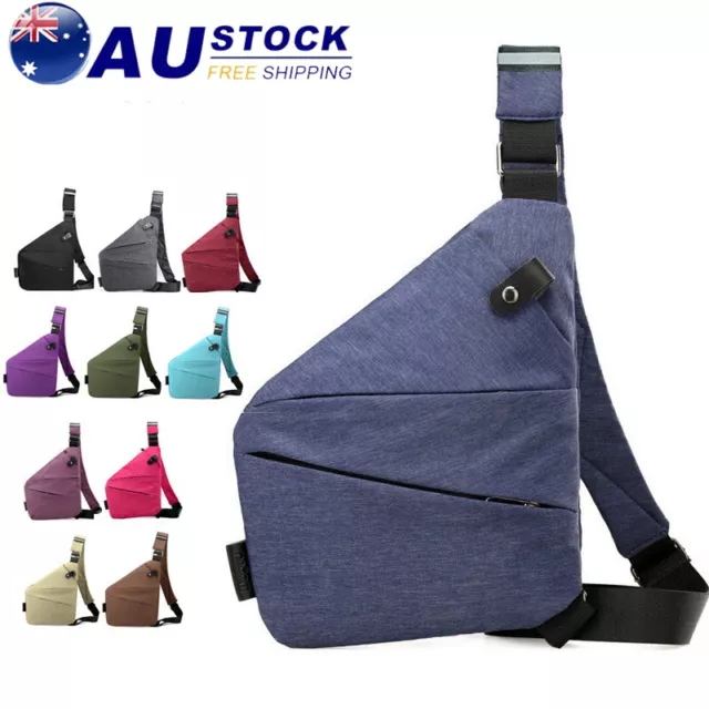 Anti Theft Travel Bag Anti-Theft Bag Slim Sling Bag Cross Body Travel Bag