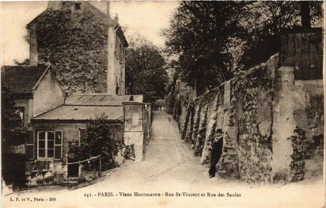 CPA PARIS (18e) Ancien Reservoir de Montmartre. Rue Lepic. (538102