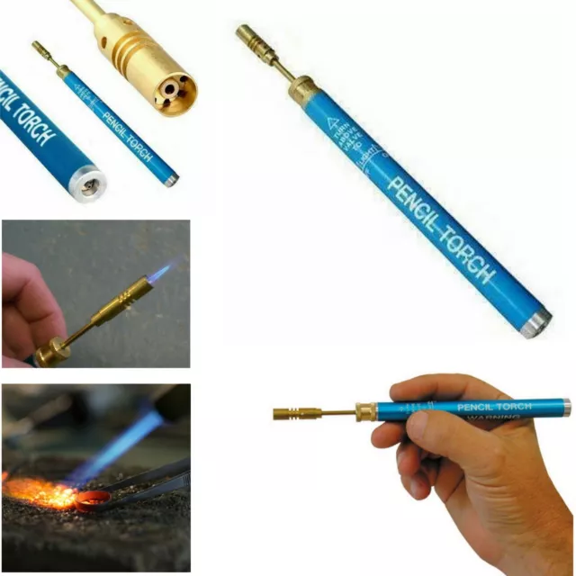 Butane Pencil Blow Torch Soldering Iron Jewellery Refillable GAS lighter Welding