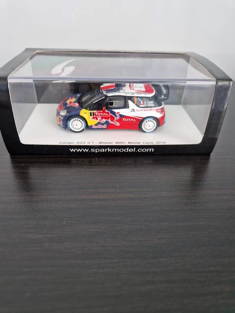 Spark Citroën DS3: No.23 WRC Monte Carlo 2012 - Thierry Neuville/Nicolas Gilsoul Échelle 1:43 Voiture Miniature (S3328) | Achetez sur