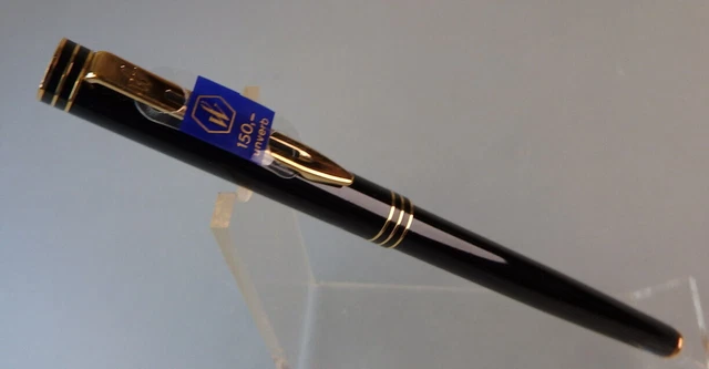 Waterman French Rollerball Typ Exclusiv Lack Schwarz - NEUWERTIG (94319)