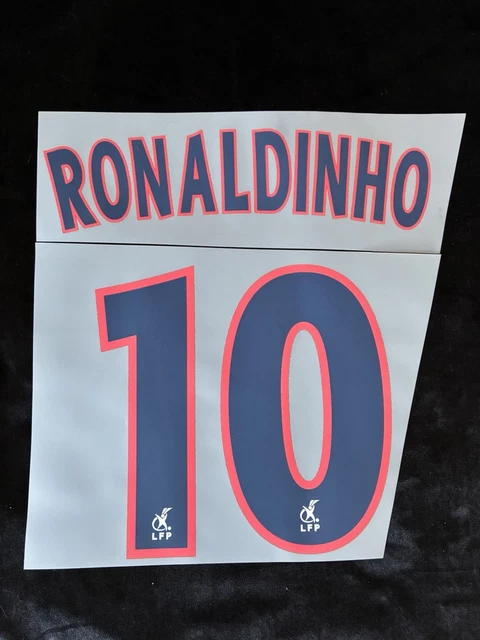 Maillot Nike PSG Paris Saint-Germain Homme Taille M Noir - Collection Ronaldinho