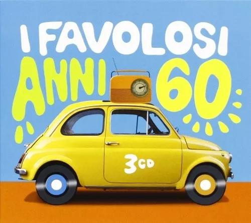 I Favolosi Anni 60   Edoardo Vianello/Rita Pavone/Nini Rosso/Dino/+  3 Cd Neu