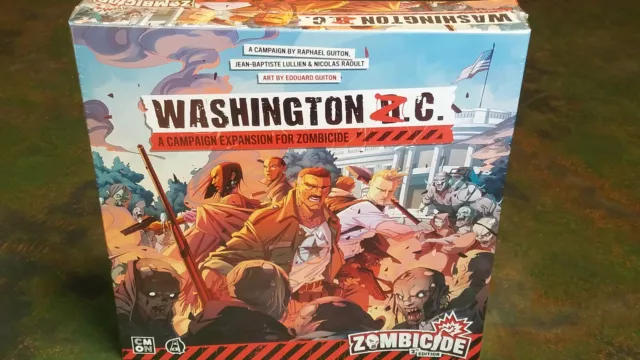 CMON Games Washington ZC Expansion For Zombicide 2nd Edition RPG