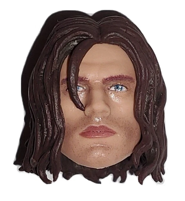 MARVEL LEGENDS WINTER SOLDIER Flashback Head Sebastian Stan Falcon