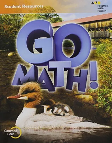 GO MATH!: STUDENT RESOURCE BOOK GRADE 2 By Houghton Mifflin Harcourt *BRAND NEW*