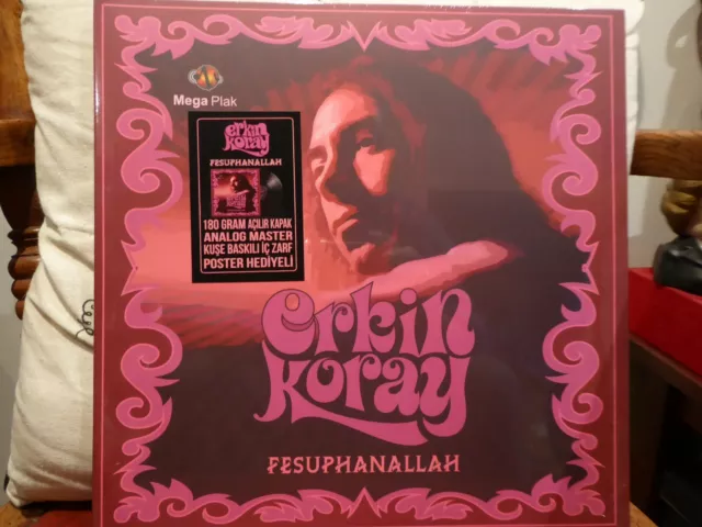Fesuphanallah  LP ERKIN KORAY Vinyl Turkish music 21 MAY 2021 NEW TURKISH ROCK