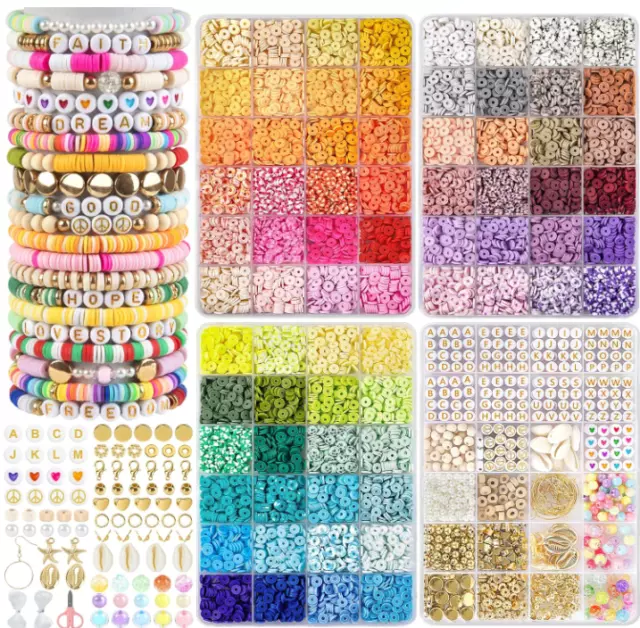 8057PCS Kit bisuteria para hacer pulseras collares de aretes accesorios material