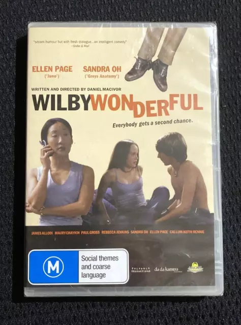 Wilby Wonderful - 2004 Comedy-Drama Film Sandra Oh Elliot (Ellen) Page - NEW DVD