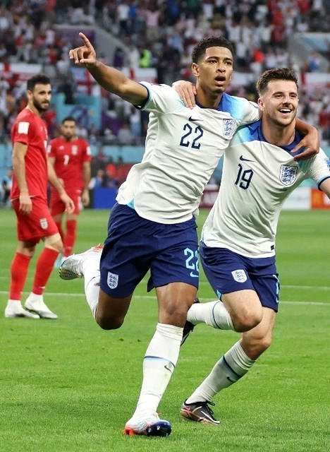 QATAR FIFA WORLD Cup 2022: Jude Bellingham Vs Iran photo 6 - glossy A4