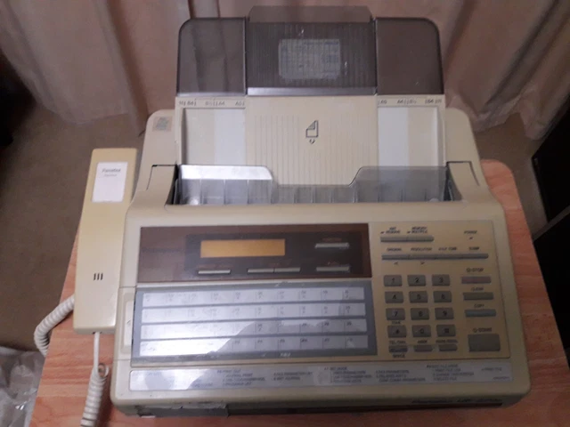 VINTAGE FAX MACHINE Panasonic Panafax UF-270m £6.99 - PicClick UK