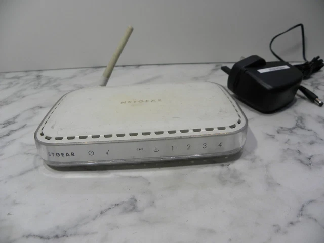 NETGEAR WIRELESS ADSL MODEM ROUTER DG834GT 108 Mbps  4 x LAN UK SELLER #116