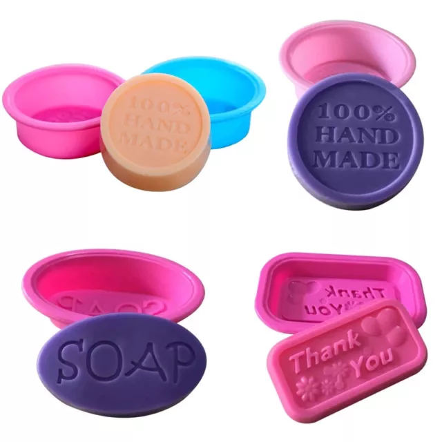 Thank You Silicone Mould Soap Resin Wax Tray Chocolate Molds Craft Making DIY UK