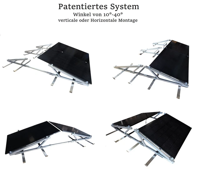 SUPPORTO MODULO SOLARE Tetto In Mattoni Guida Di Fissaggio Fotovoltaico - Foto 8