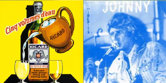 Johnny HALLYDAY  :  CD. PUB RICARD