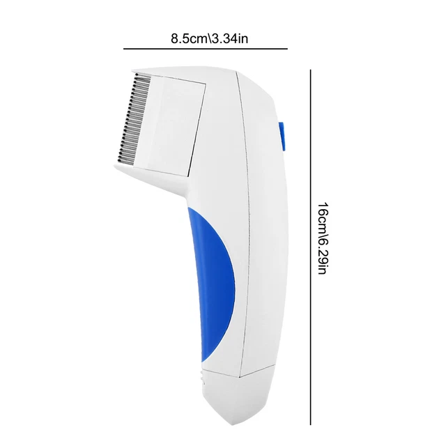 Electric Flea Zapper Lice Remover Flea Comb Brush Pet Cat Dog Safe Cleaning Tool 2