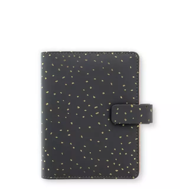 Agenda  Pocket Confetti Antracite | Filofax