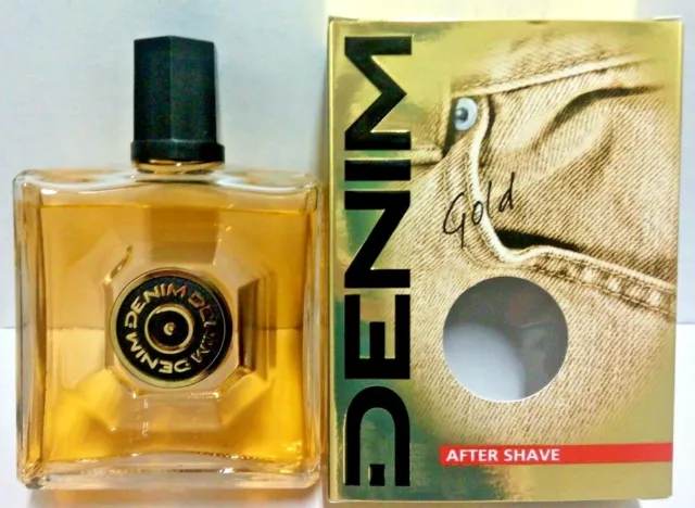 Denim Gold After Shave Men 100Ml / 3.4 Fl. Oz New With Box (Us)