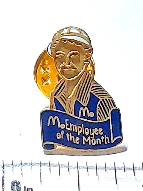 McDonald's EMPLOYEE OF THE MONTH Lapel Pin  (041123)