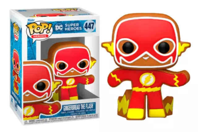 Funko Pop 447 - DC Super Heroes - Gingerbread The Flash