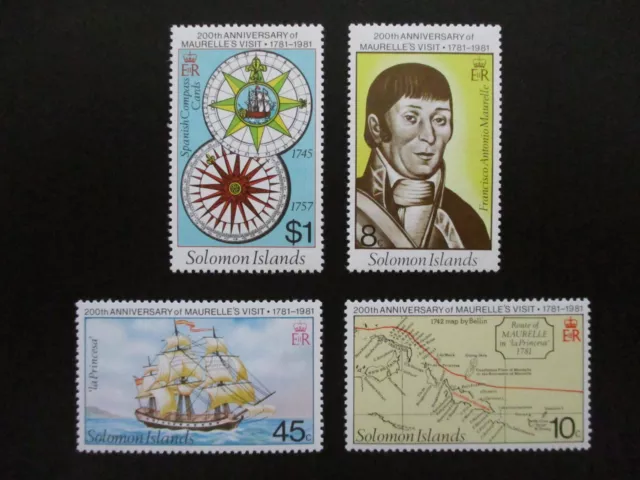 Solomon Islands #439-42 Mint Never Hinged - WDWPhilatelic (WG9) (4-24)